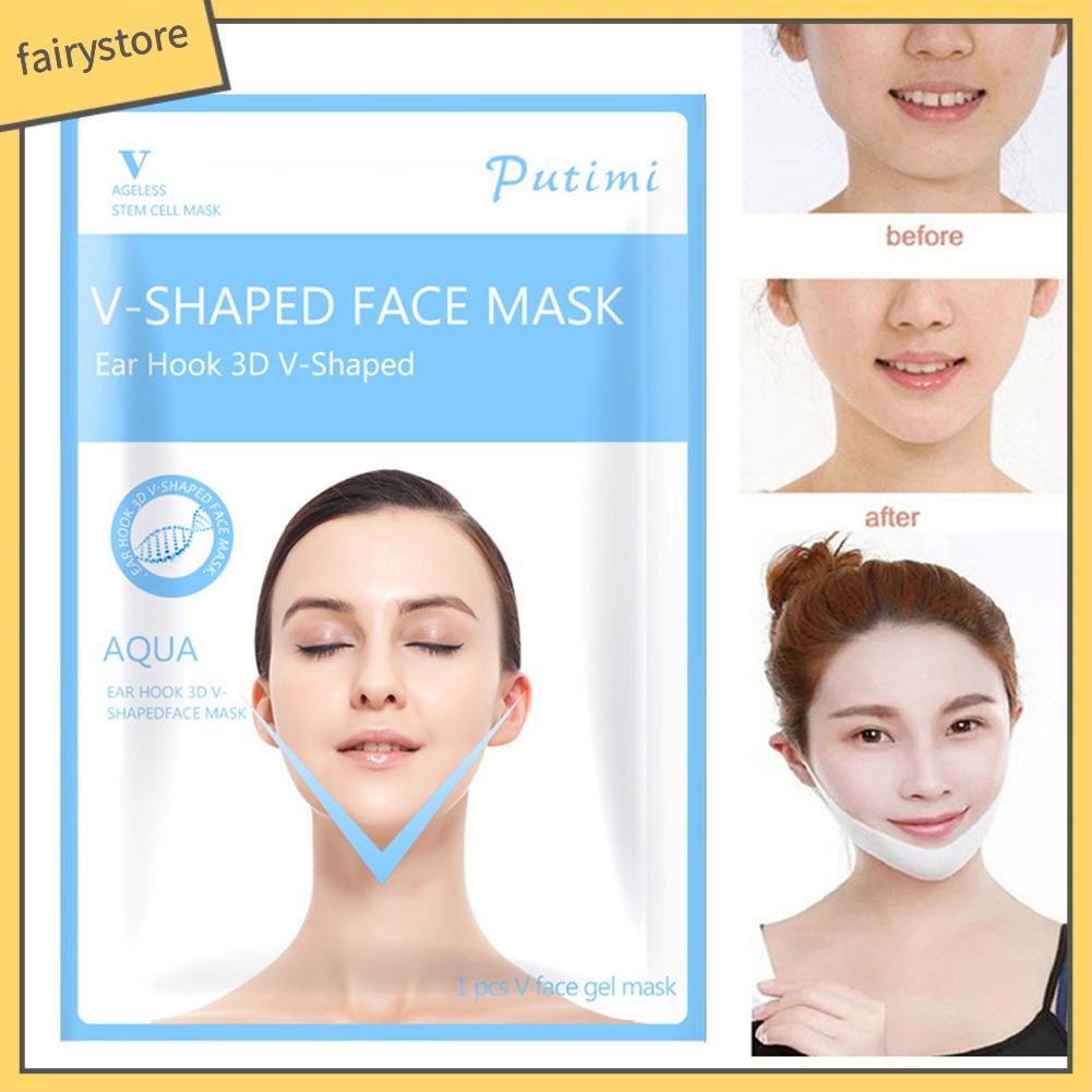 [Hàng mới về] Mặt nạ nâng cơ bó chặt tạo hình chữ V thon gọn cho nữ