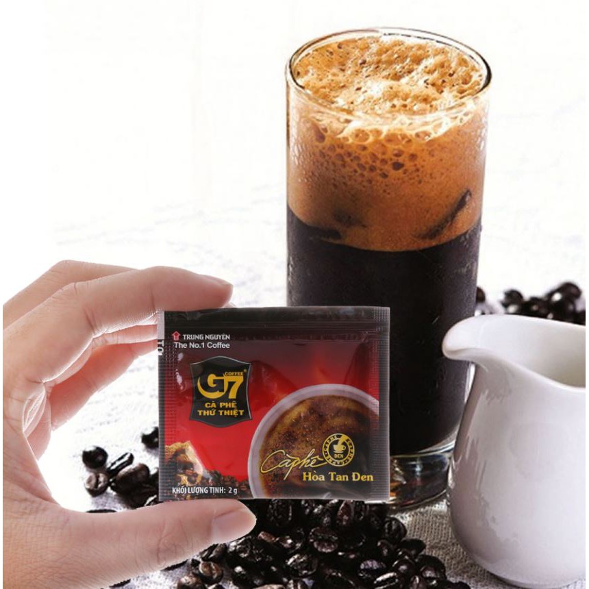 Cà Phê G7 hòa tan đen 2gr - Hộp 15 gói | BigBuy360 - bigbuy360.vn