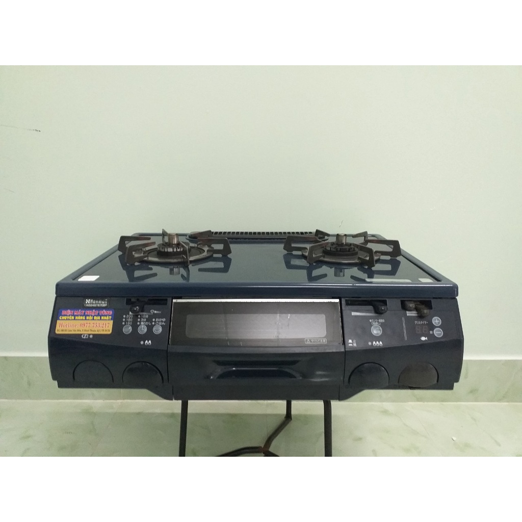 BẾP GAS ĐIỆN TỬ CHỐNG CHÁY NỒI OSAKA FULL HẸN GIỜ TẮT ,NỘI ĐỊA NHẬT BẢN