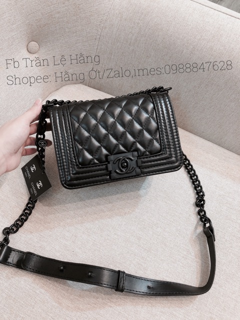 Túi Chần ô Chữ NNN size 20cm & 25cm tag Đen & Tag Đồg | BigBuy360 - bigbuy360.vn