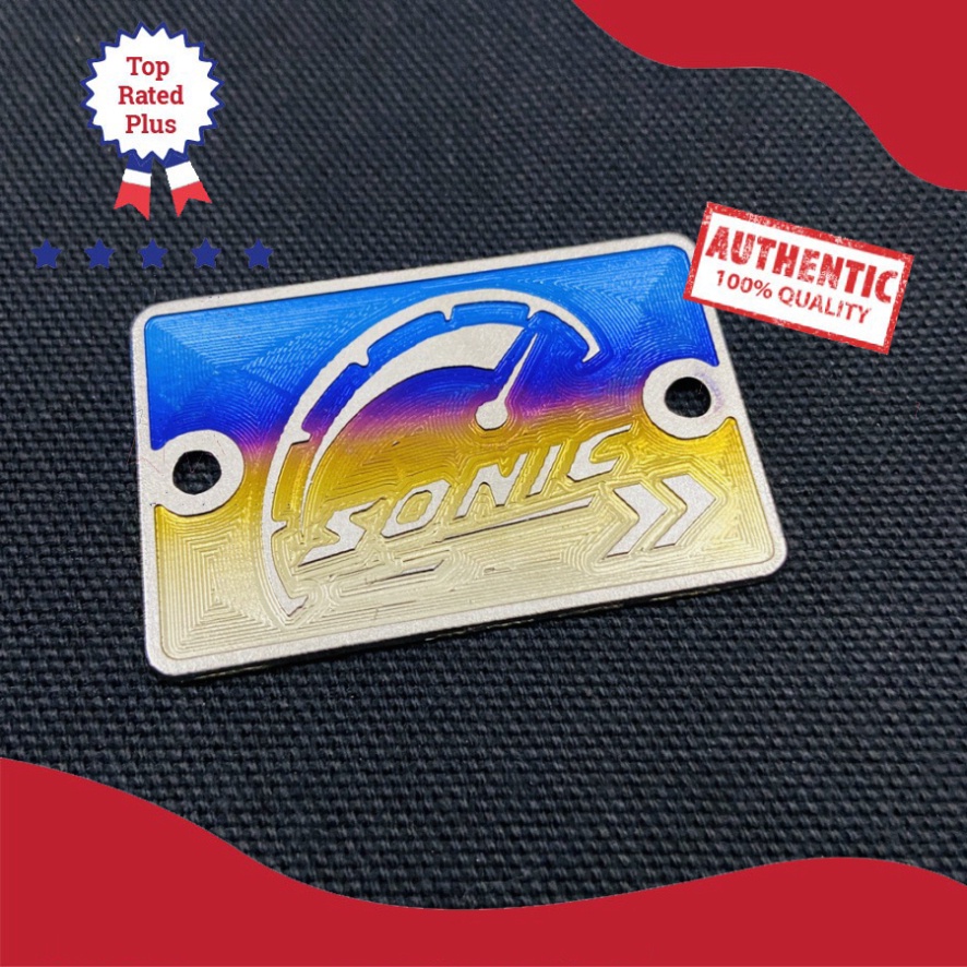 [HCM XẢ KHO MÙA DỊCH] TEM DÁN TITAN NẮP BÌNH DẦU TAY THẮNG ĐĨA XE HONDA, WINNER X, SATRIA, SONIC, VARIO