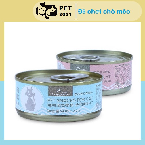 Pate Luscious Cho Mèo Lon 80g - Pate Cho Mèo