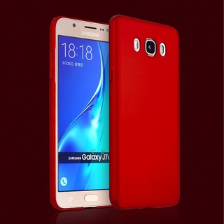 Samsung J7-2016 Ốp Lưng Dẻo Silicon Đỏ Nhung Mịn