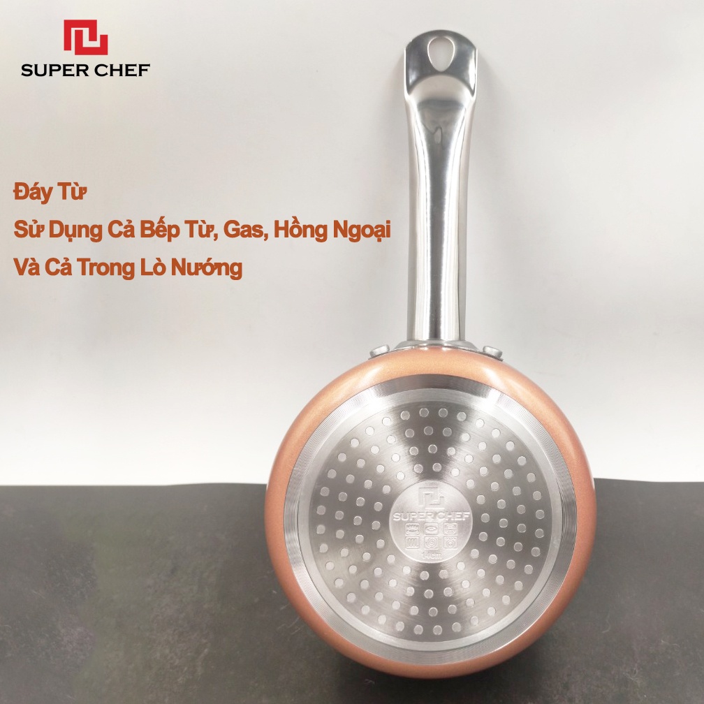 [Mã BMBAU50 giảm 7% đơn 99K] Nồi Nấu Cháo Cho Bé Super Chef Công Nghệ Ceramic Cao Cấp, Bền Bỉ