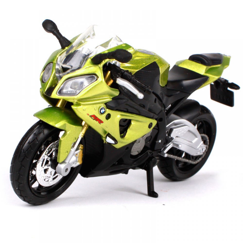 XE MÔ HÌNH - MOTO Siêu xe BMW S 1000 RR - MAISTO tỷ lệ 1:18