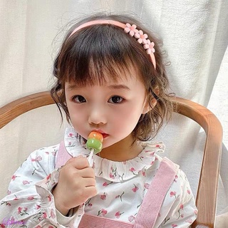 BỜM TÓC HỒNG ĐÍNH HOA CHO BÉ GÁI