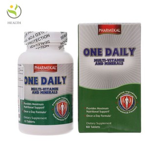 Viên uống Pharmekal One Daily bổ sung Vitamin và khoáng chất hộp 60 Viên - Healthy Pharmacy