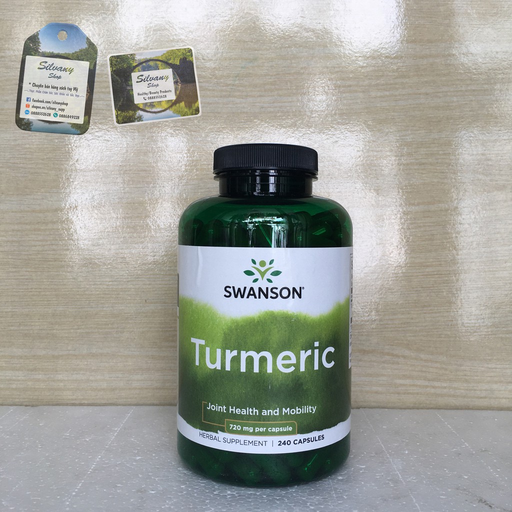 Tinh Chất Nghệ Turmeric Swanson 720mg