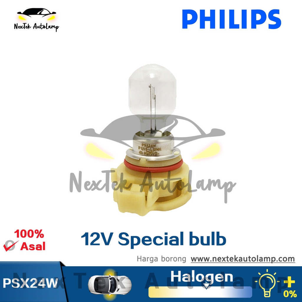 Bóng Đèn Philips PSX24W 12276 12V PG20-7 Chuyên Dụng