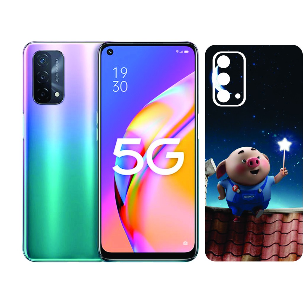 Miếng dán Skin 3D in hình theo yêu cầu oppo A93 5G