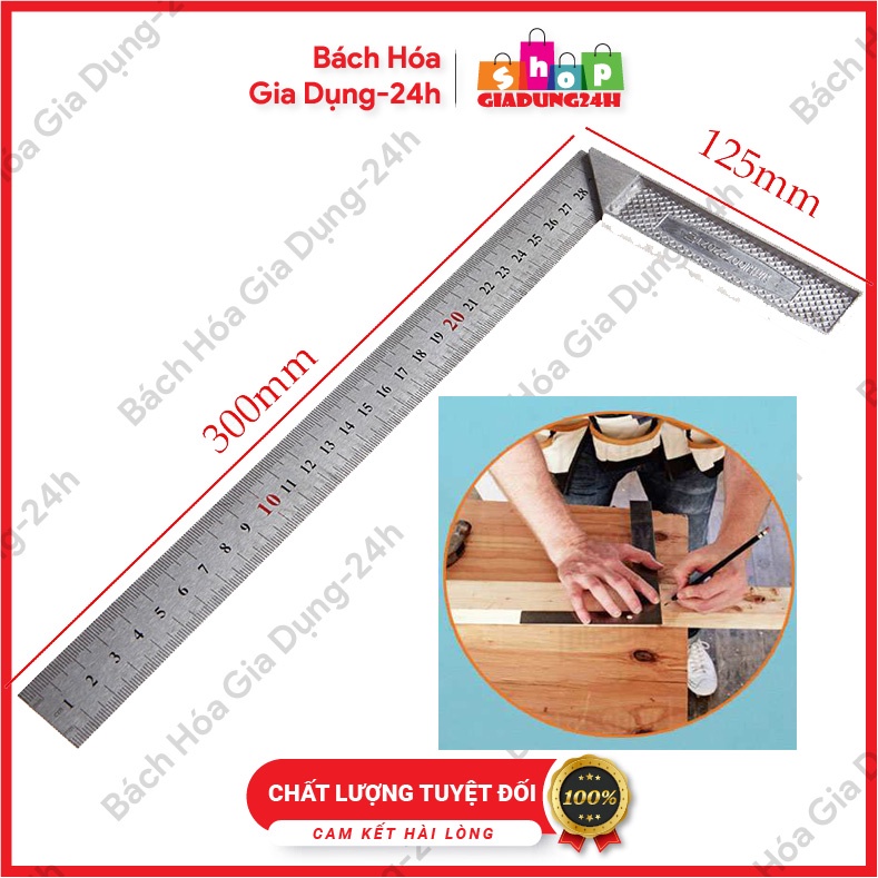 Thước vuông đo góc 30cm-50cm giá sỉ-Giadung24h