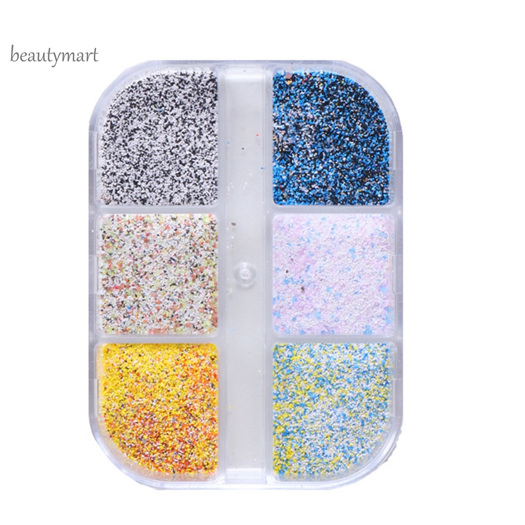 [Hàng mới về] Bột nhiều màu sắc dễ thương trang trí móng nghệ thuật thời trang