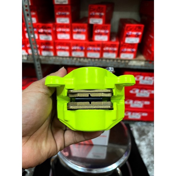 Heo Brembo Đúc 2 Pis ( Màu Xanh Lá ) ====