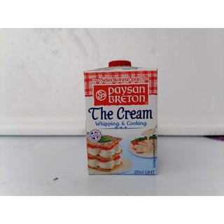 [200ml] Kem sữa tiệt trùng [France] PAYSAN PRETON Whipping Cream (halal) (nv-hl) (nw5)