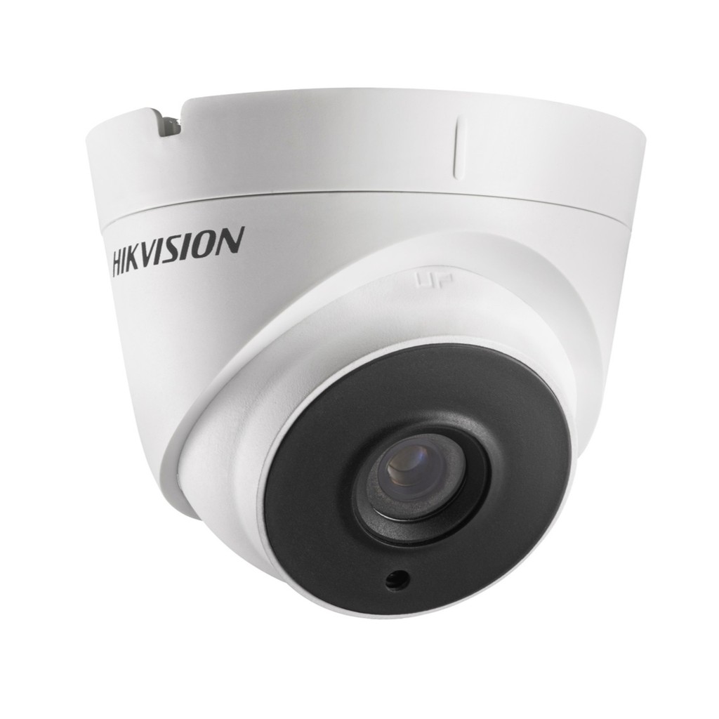 Camera HD-TVI hình bán cầu hồng ngoại 40m EXIR Trong nhà/Ngoài trời 3MP HIKVISION DS-2CE56F7T-IT3 (Trắng)