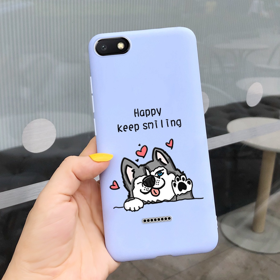 Ốp Điện Thoại Mềm Bo Viền Hình Khủng Long/Hoa Thời Trang Cho Xiaomi Redmi 6A 6A A6 Redmi6A Hongmi6A