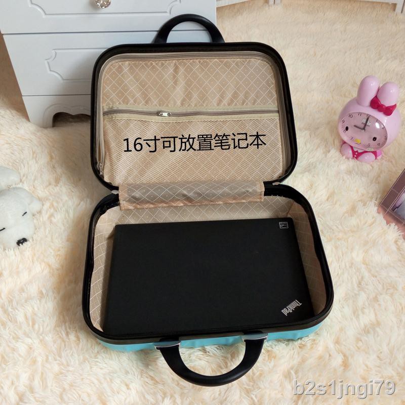 vali kéo cao cấp❉Vali kéo nhỏ, hộp đựng mỹ phẩm nữ xinh xắn, 14 inch phiên bản nhỏ và nhẹ của túi mini Hàn Quốc