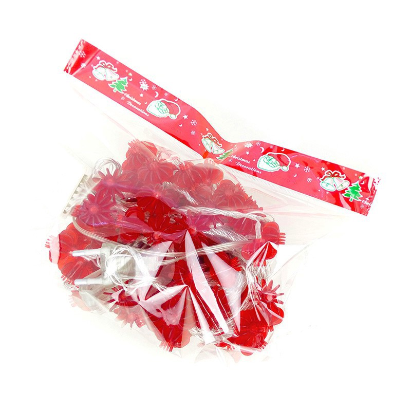 Dây đèn LED 100 bóng đèn đỏ trang trí năm mới