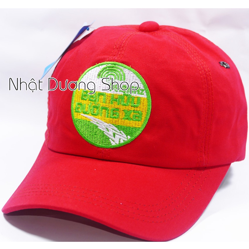 Nón kết Bạn Hữu Đường Xa, khóa gài xịn, kết hợp vải Kaki oát mềm, thích hợp cho nam và nữ