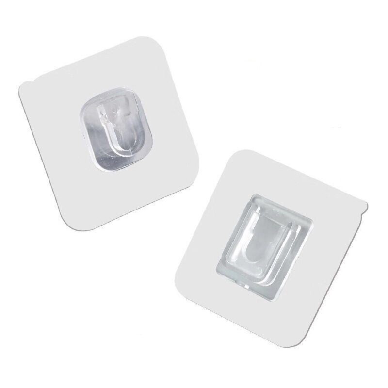 Móc treo đồ thiết kế cúp hít dính tường trong suốt kháng nước thích hợp sử dụng trong nhà