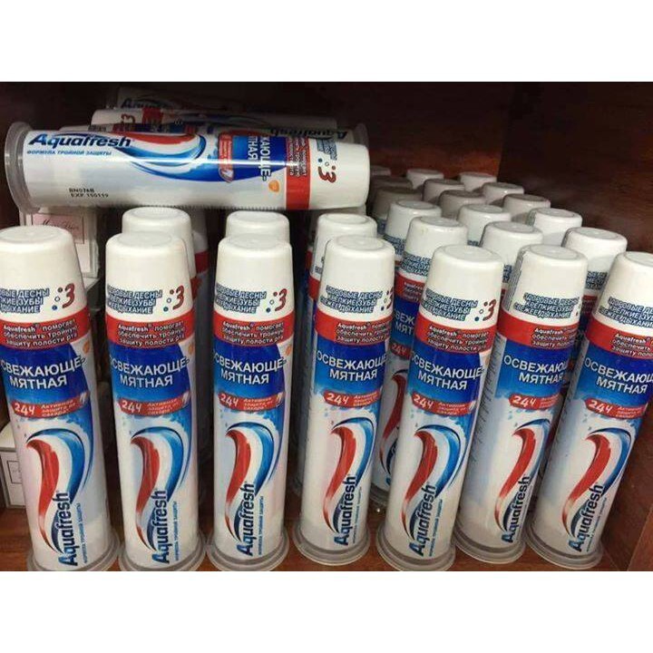 [Nội Địa Nga] Kem đánh răng Aquafresh Nga 100ml