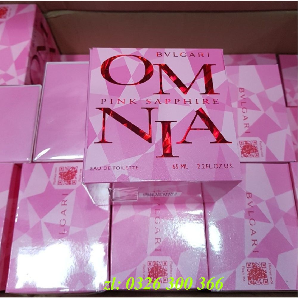 Nước Hoa Nữ 5ml Bvlgari Omnia Pink Sapphire.