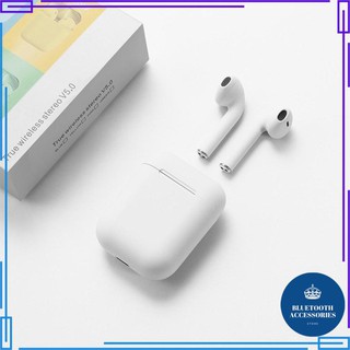 Tai nghe Bluetooth i12 Inpods Chính hãng Cảm ứng 1 chạm - Đầy đủ phụ kiện đi kèm
