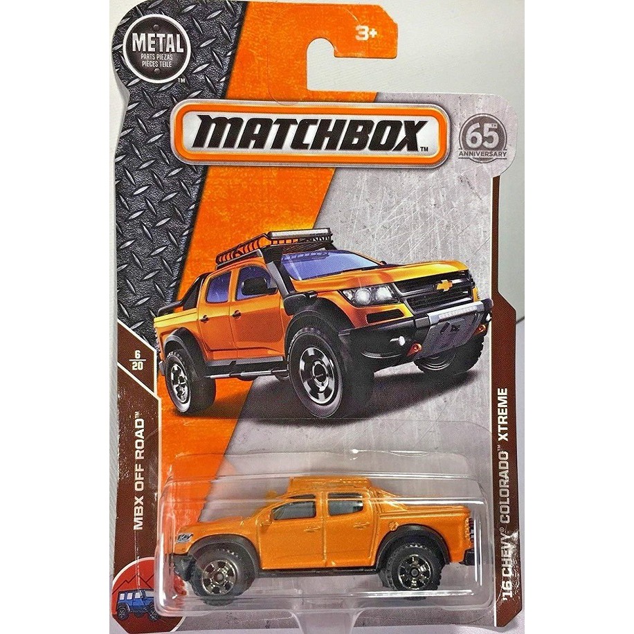 Xe mô hình Matchbox '16 Chevy Colorado Xtreme FHG86