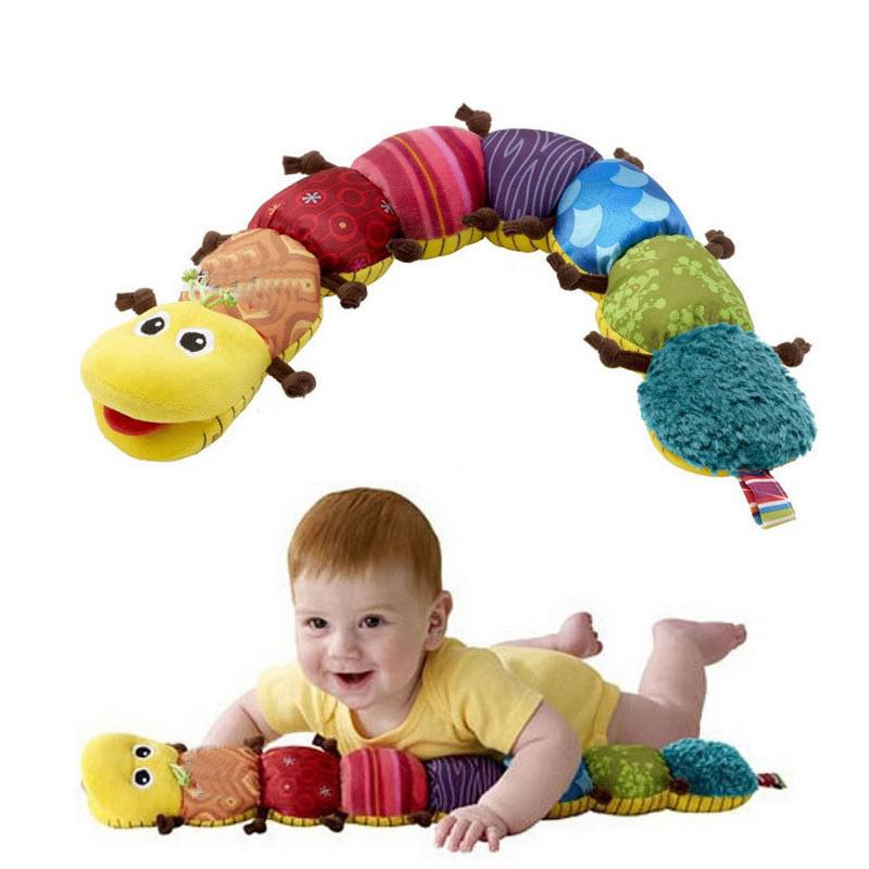 Đồ chơi nhồi bông hình con sâu có nhạc