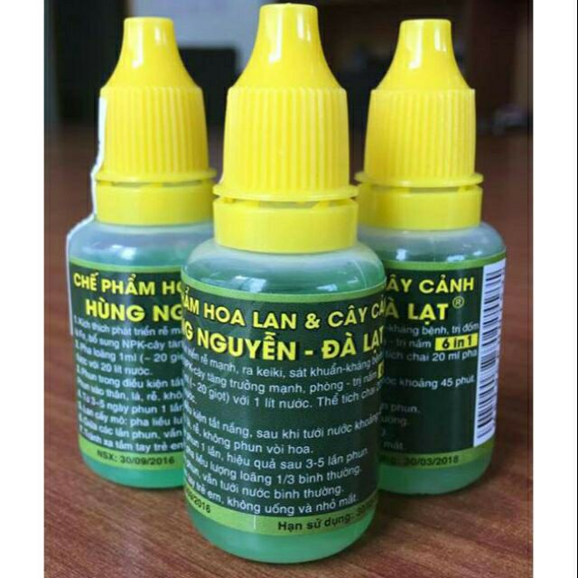 Chế phẩm Hùng Nguyễn hoa lan 6 in 1- lọ 20 ml