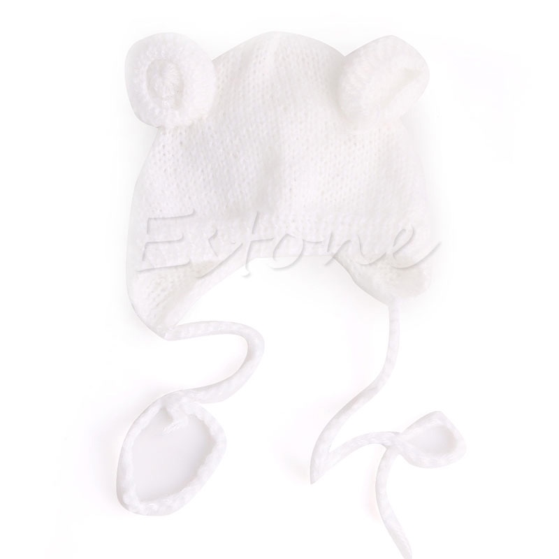Mũ beanie Trùm Đầu Màu Sắc Trơn Thời Trang Thu Đông Cho Bé