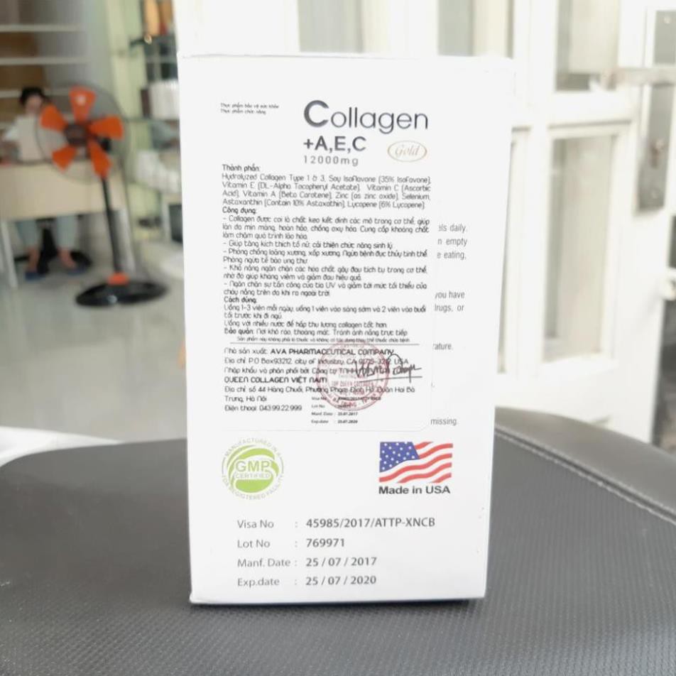 VIÊN UỐNG ĐẸP DA COLLAGEN A E C đẹp da, sáng da, chống lão hóa