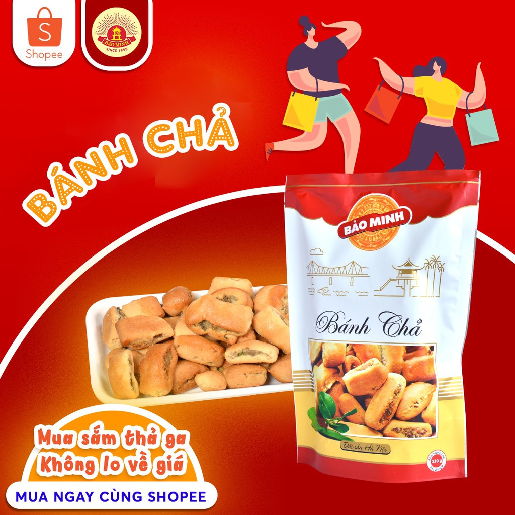 Bánh Chả Bảo Minh - Hà Nội Gói 230g