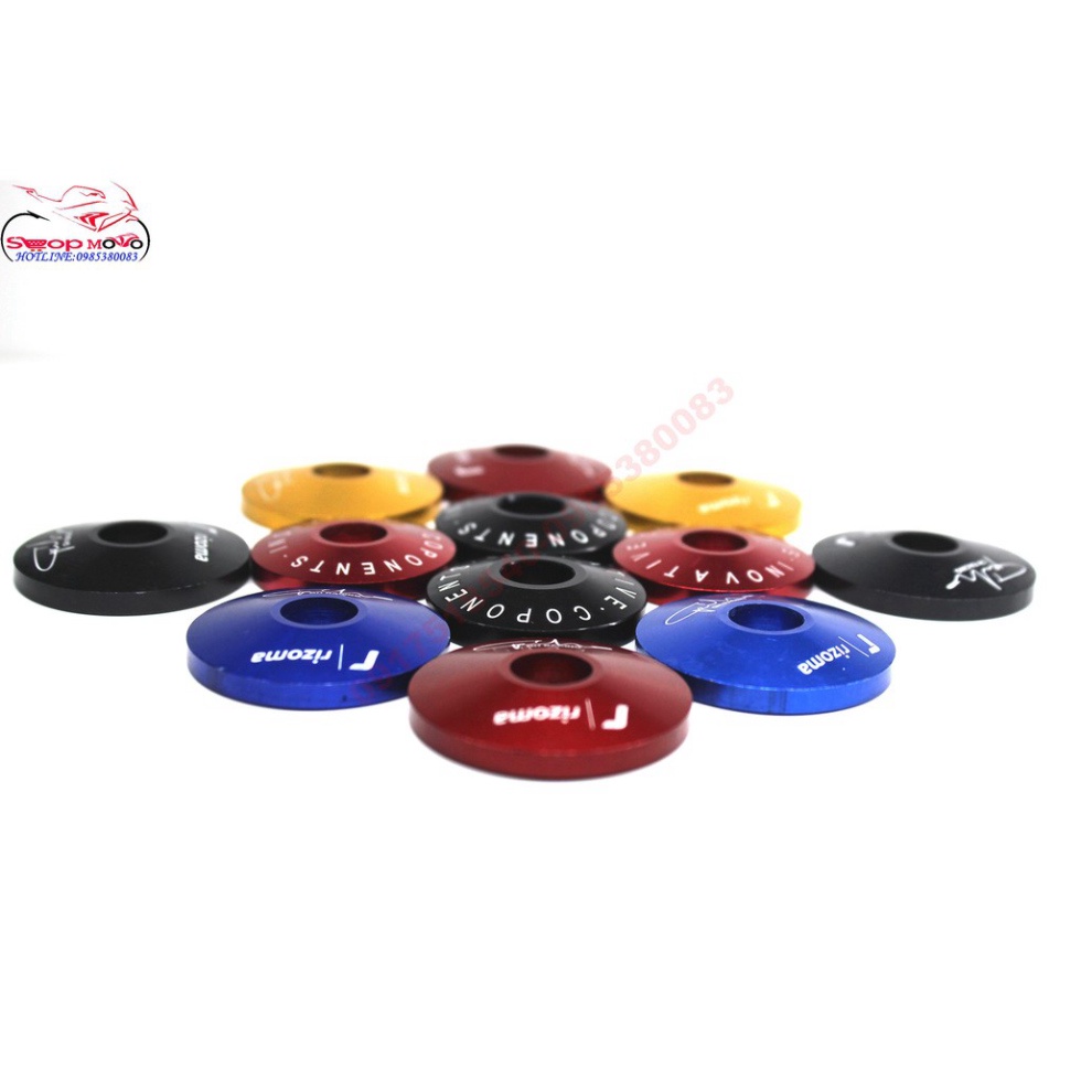 Combo - 1 đôi ốc gương Rizoma loại to và 1 bọc Silicon bảo vệ Remote chìa khóa Sh Ảnh thật Sp