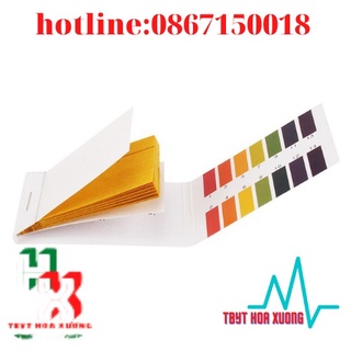 Giấy Quỳ Tím Thử Độ pH Thang Đo Từ 1 Đến 14