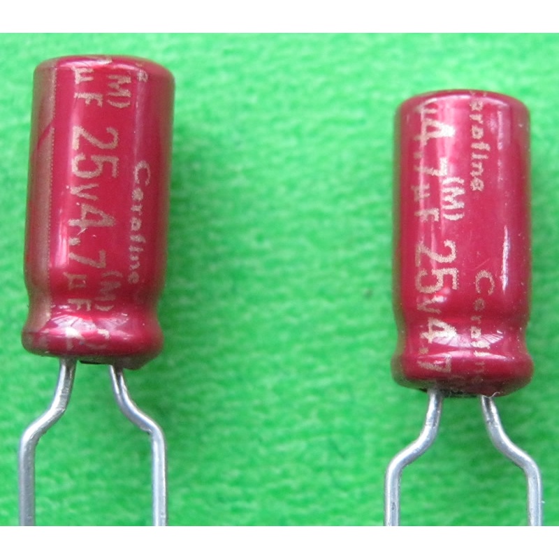 A07 Tụ điện ELNA 4.7UF25V cerafine 4.7uF 25V