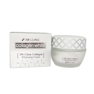 Kem dưỡng trắng da 3W Clinic Collagen Whitening Cream (trắng)