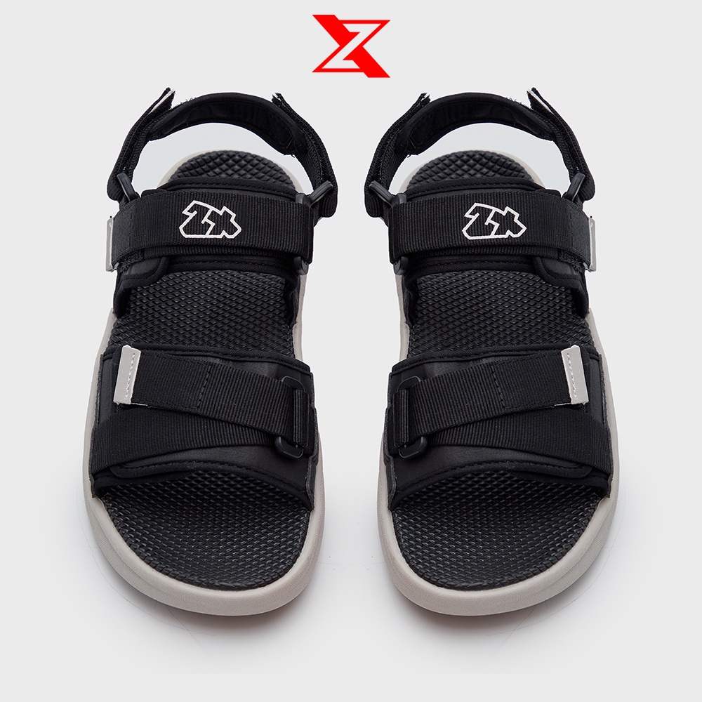 Sandal ZX Meta 2822 Streetwear quai dán All Grey & Black Grey