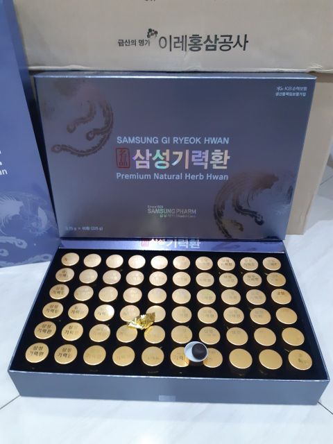 Thực phẩm bảo vệ sức khỏe SAMSUNG JEE HWAN Hàn Quốc hộp 60 viên