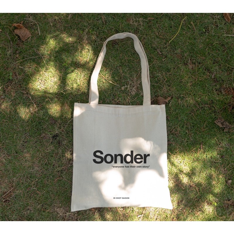 Túi tote canvas  SONDER