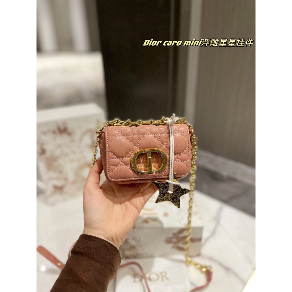 Túi Đeo Chéo DIOR Thêu Chữ Thời Trang Cho Nữ