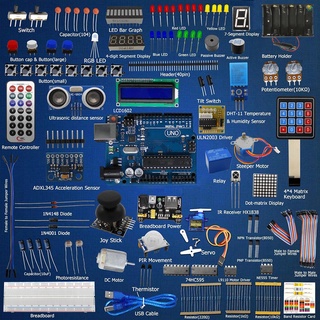Bộ phụ kiện thay thế cho arduino uno r3 lcd1602 servo