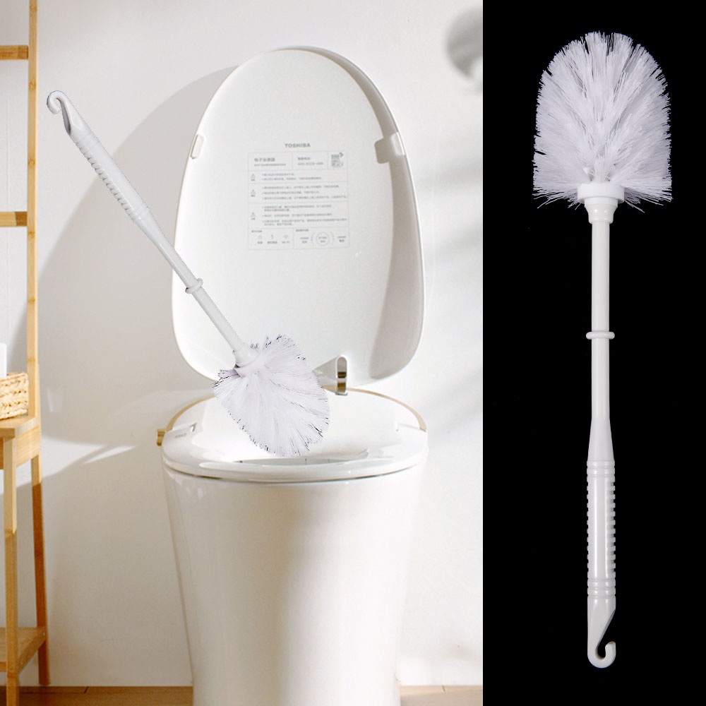 Cod Qipin 36cm Toilet Deep Cleaning Bathroom Replacement White Toilet Decontamination Brush Accessories