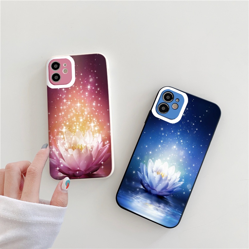 Ốp điện thoại iphone Hoa bling bling siêu đẹp mềm viền vuông ốp iphone bảo vệ camera x/xr/xsmax/7/8/plus/se2020/13promax