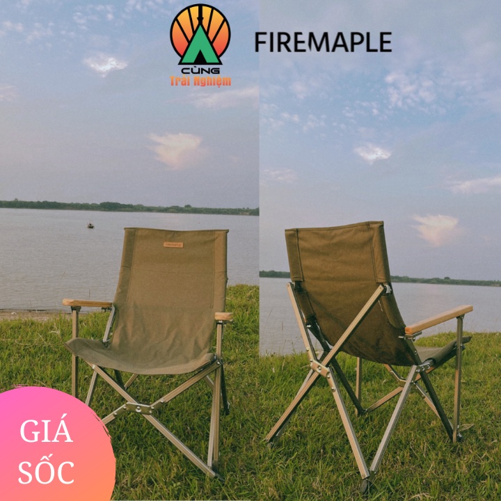 Ghế Xếp Dã Ngoại có tựa Fire Maple FM-GHE-XL