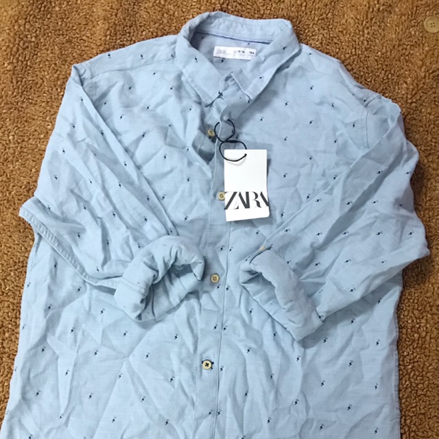 **ZARA AUTHENTIC** Sơ mi zara form dài vải xịn auth newtag