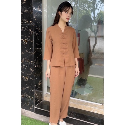 Đồ Lam Đi Chùa# Bà Lai Đũi Trơn