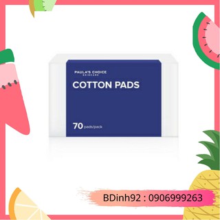 Bông tẩy trang Paula choice thiên nhiên - 70 miếng / hộp