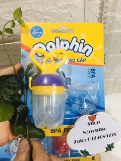 Túi tập nhai cao cấp Dolphin cho bé