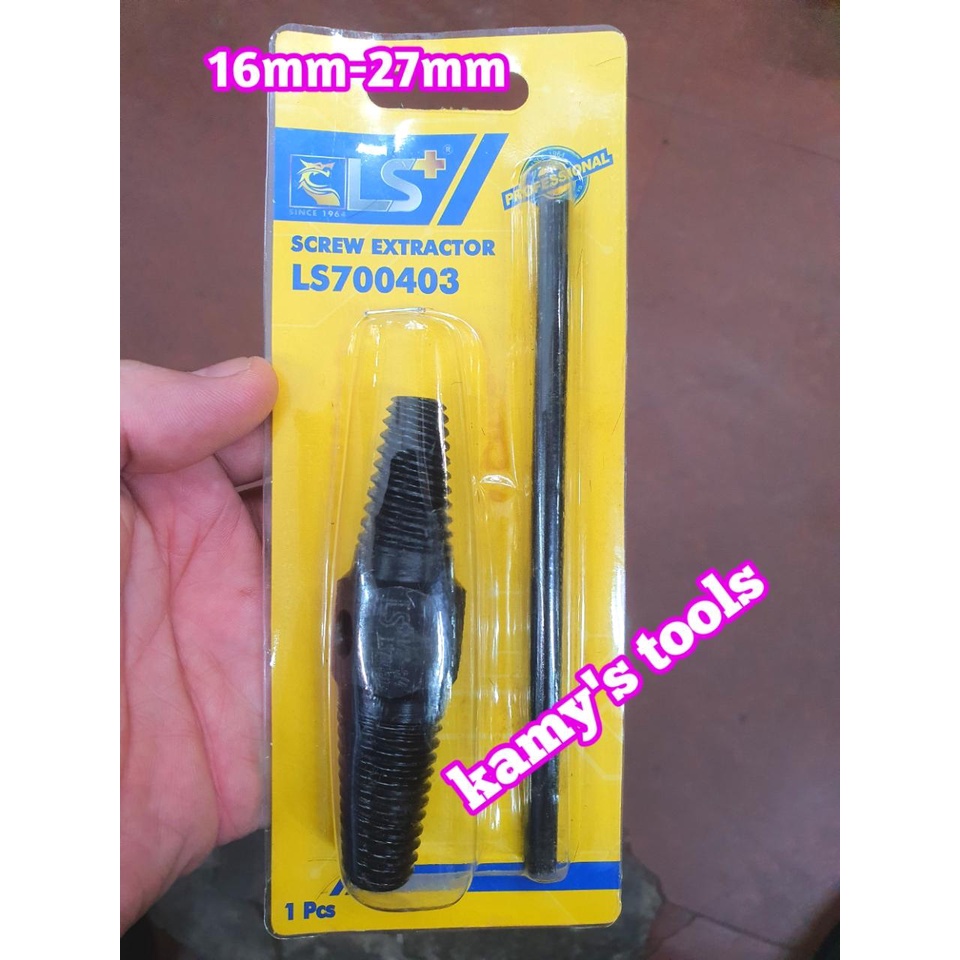 Bộ tháo ống nước gãy 2 đầu từ 16mm đến 27mm LS+ model LS700403